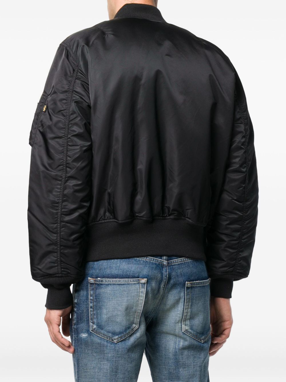 ALPHA INDUSTRIES Giacca bomber MA-1 Heritage nera