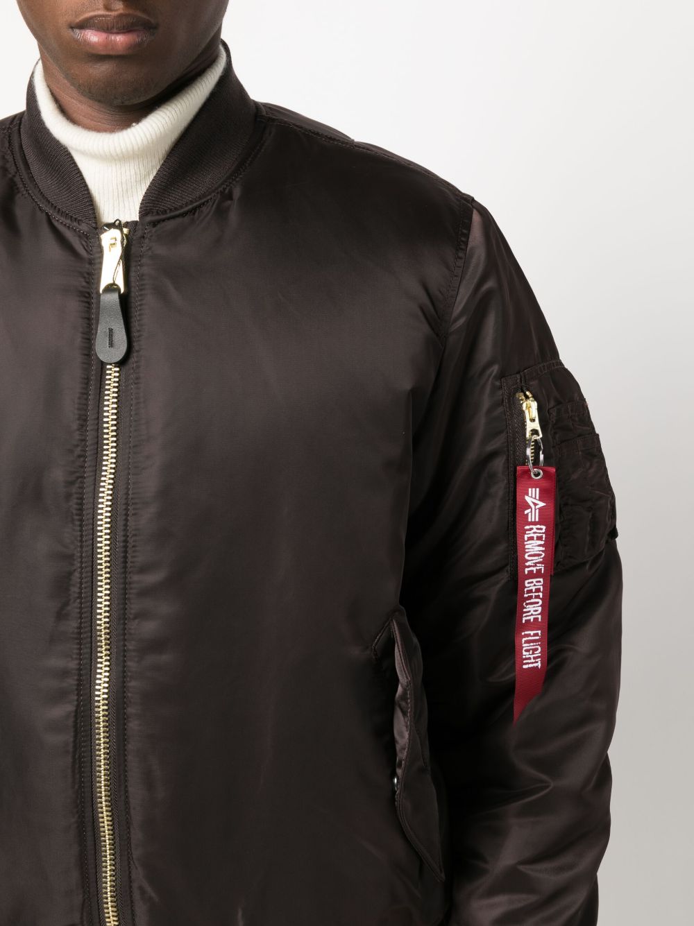ALPHA INDUSTRIES Bomber MA-1 Heritage marrone