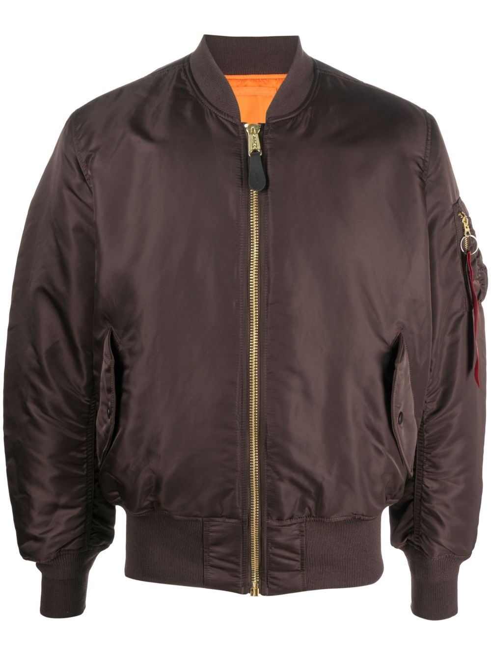 ALPHA INDUSTRIES Bomber MA-1 Heritage marrone