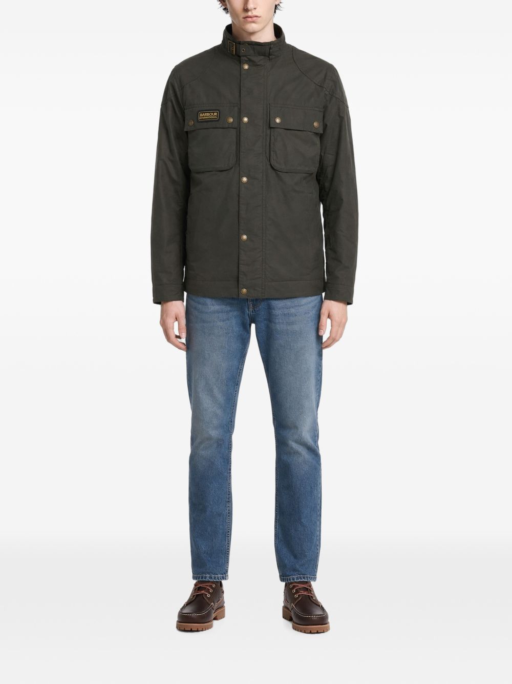 BARBOUR Giacca cerata invernale Merton