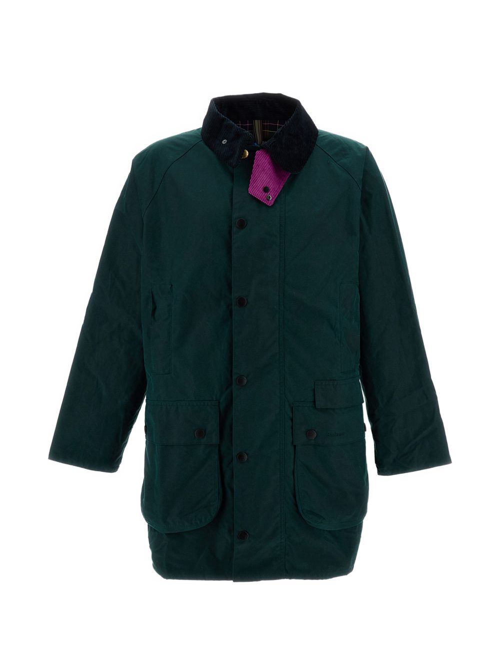 BARBOUR Giacca cerata Gamefair verde Bottle Green