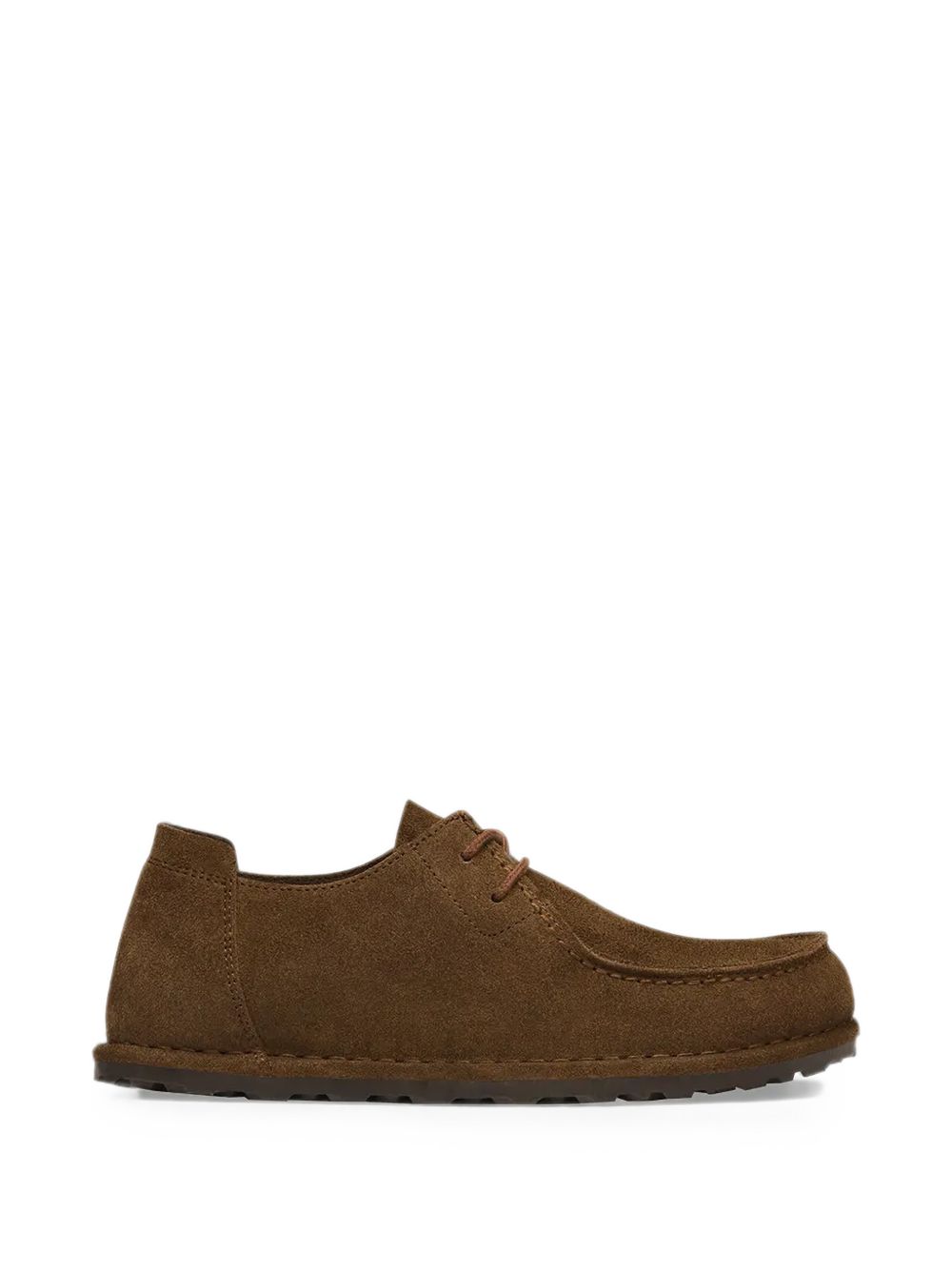 BIRKENSTOCK Scarpa Utti Lace Car in suede con design stile inglese
