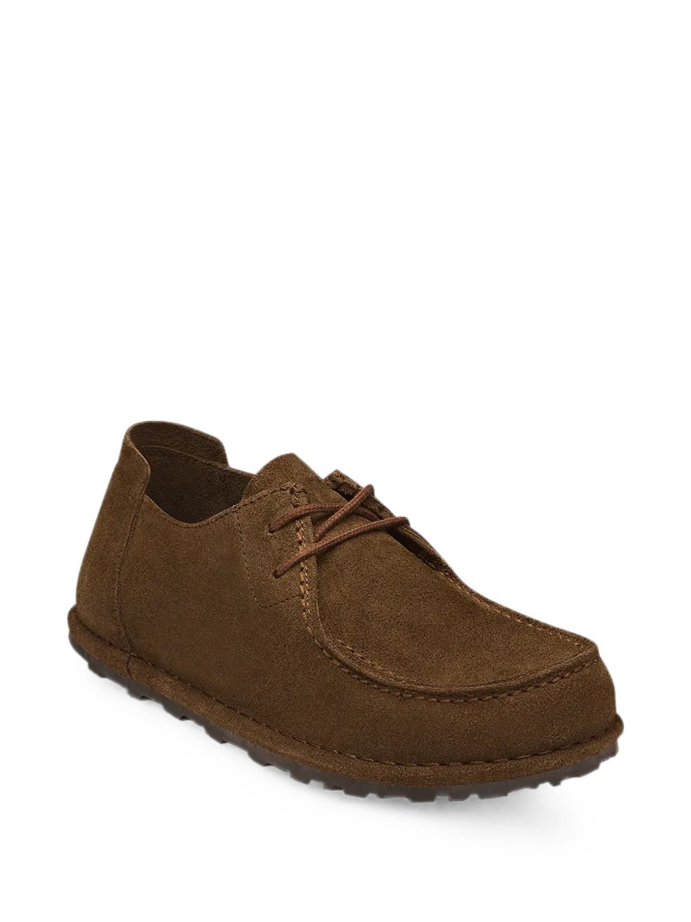 BIRKENSTOCK Scarpa Utti Lace Car in suede con design stile inglese