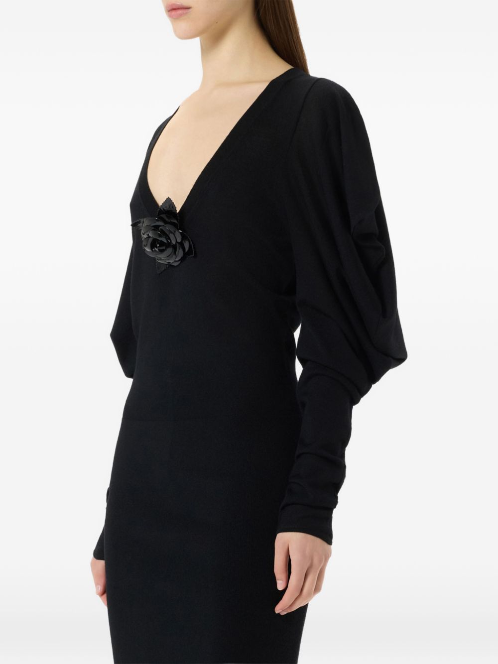 BLUMARINE Abito Midi Nero