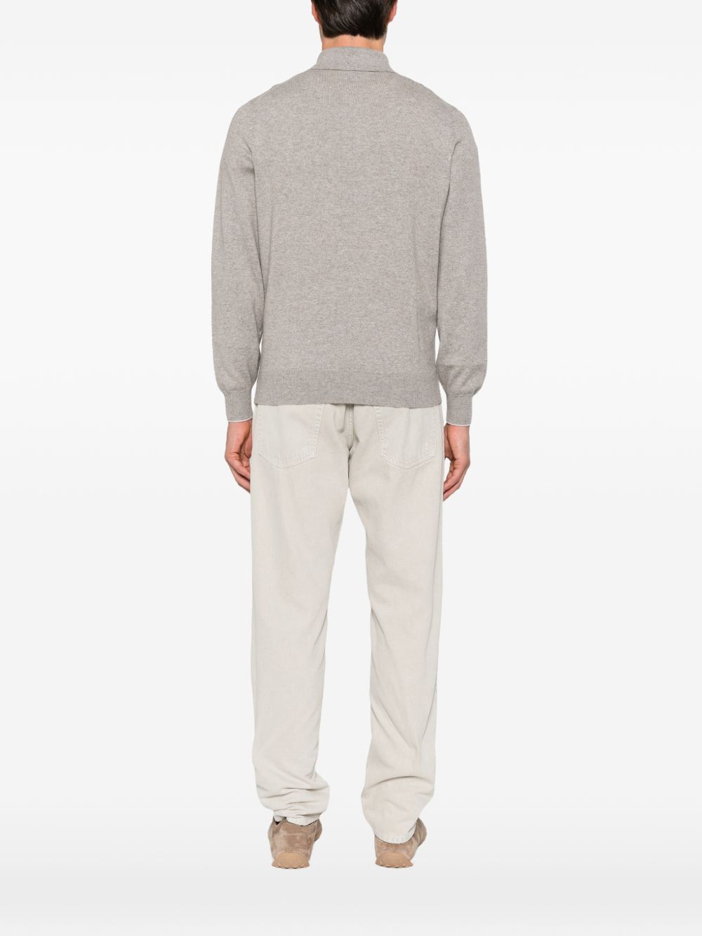 BRUNELLO CUCINELLI Polo in cashmere