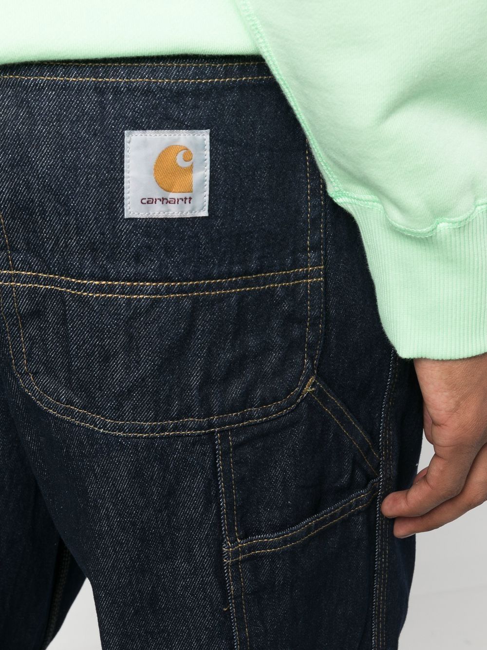 CARHARTT WIP Jeans blu modello Smith blu scuro