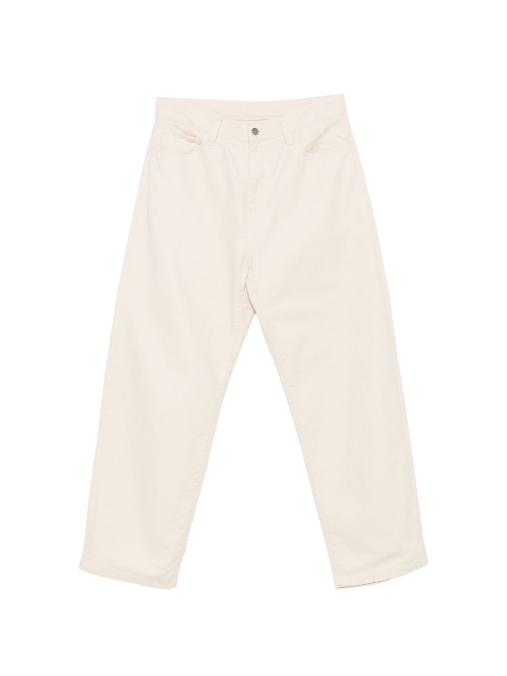 CARHARTT WIP Pantaloni Landon avorio in cotone