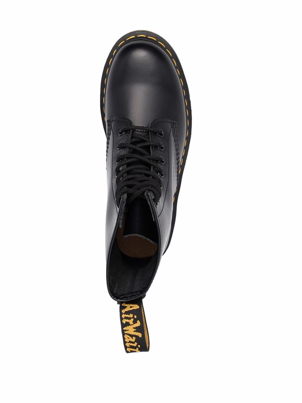 DR MARTENS 1460 anfibi stringati neri in pelle Smooth