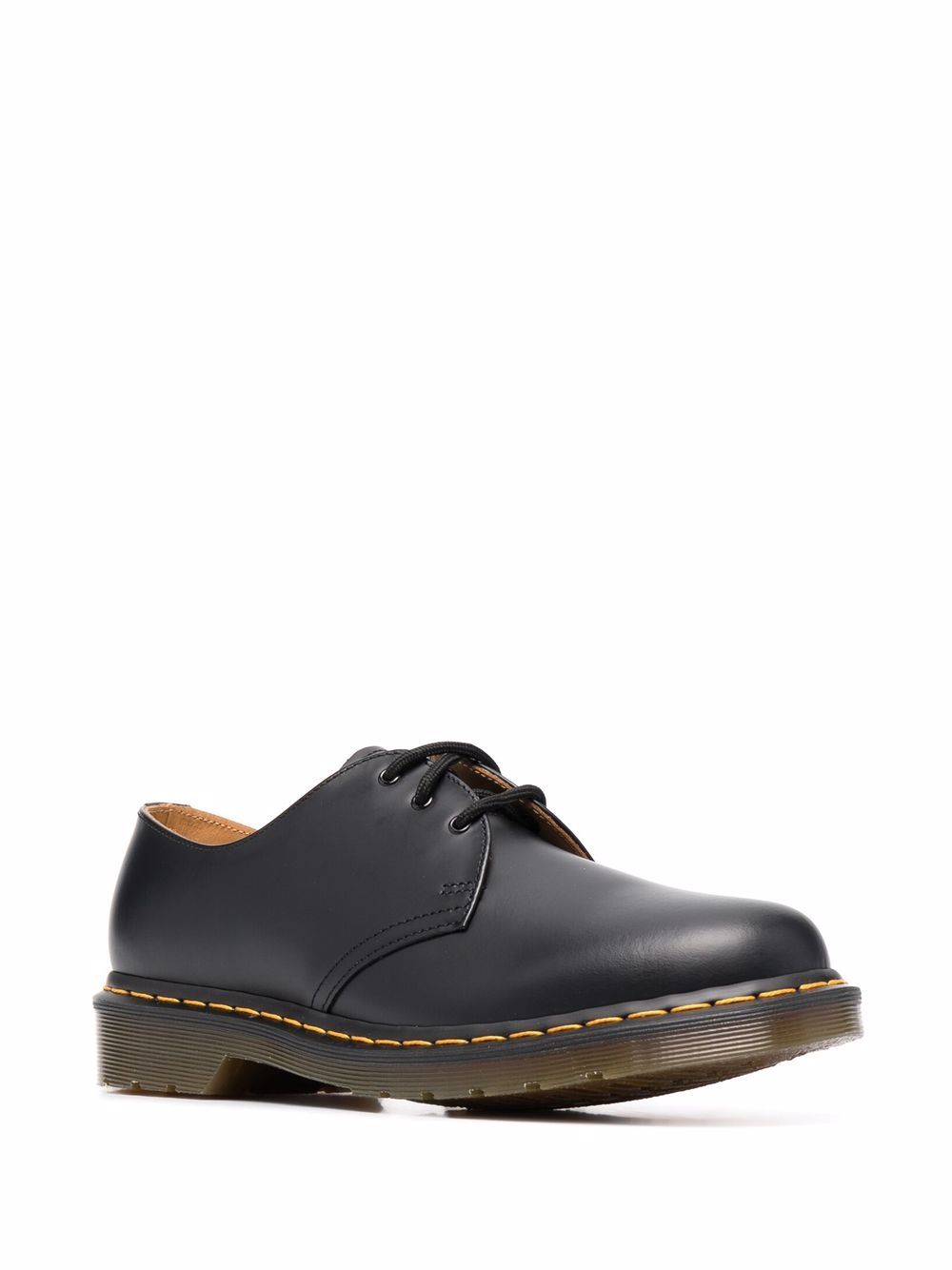 DR MARTENS 1461 scarpe stringate nere in pelle Smooth