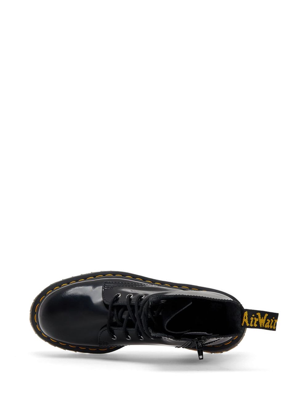 DR MARTENS Stivaletti anfibi Jadon neri in pelle lucida