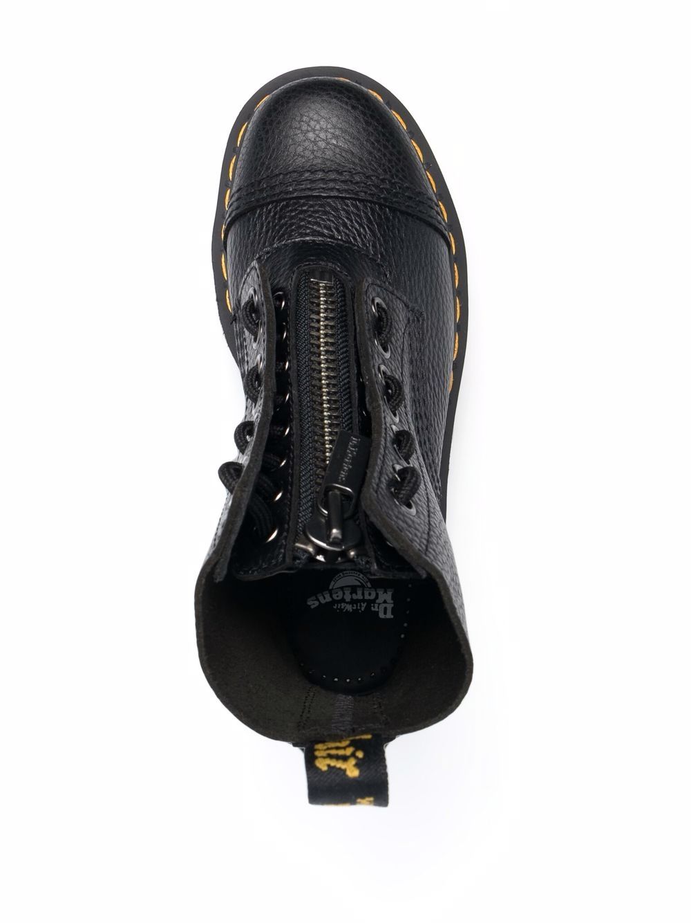 DR MARTENS Stivaletti anfibi Sinclair neri in pelle