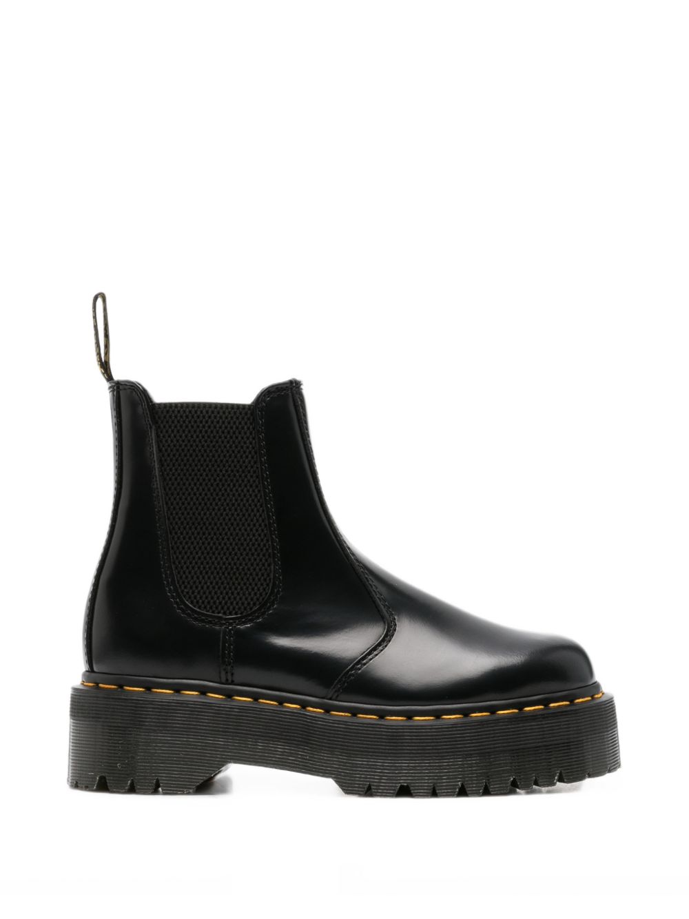 DR MARTENS Stivaletti Quad neri in pelle