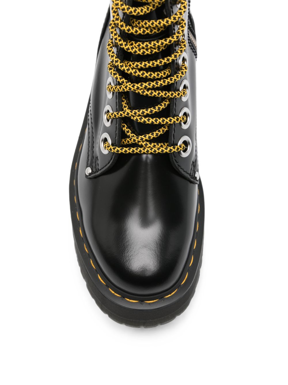 DR MARTENS Stivaletti anfibi Jadon Max neri in pelle