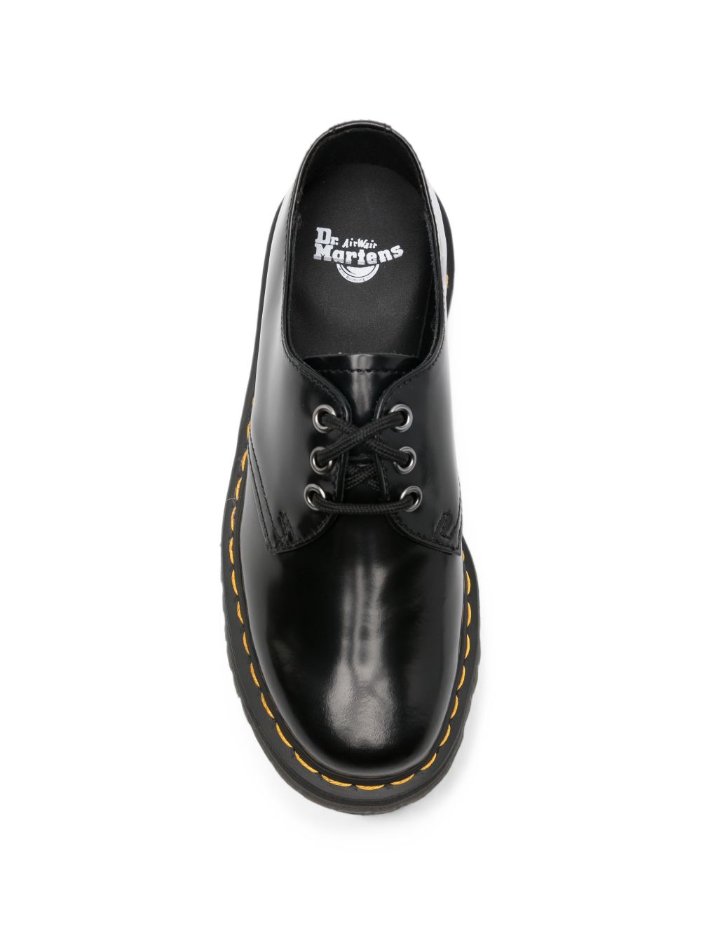 DR MARTENS Scarpe Quad nere in pelle