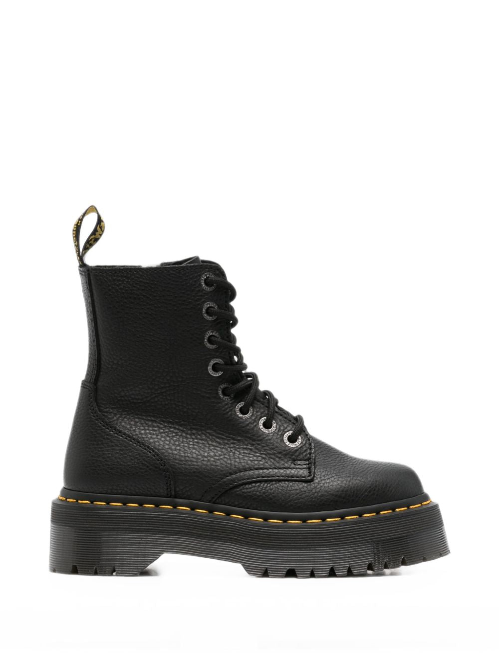 DR MARTENS Anfibi neri Jadon III in pelle