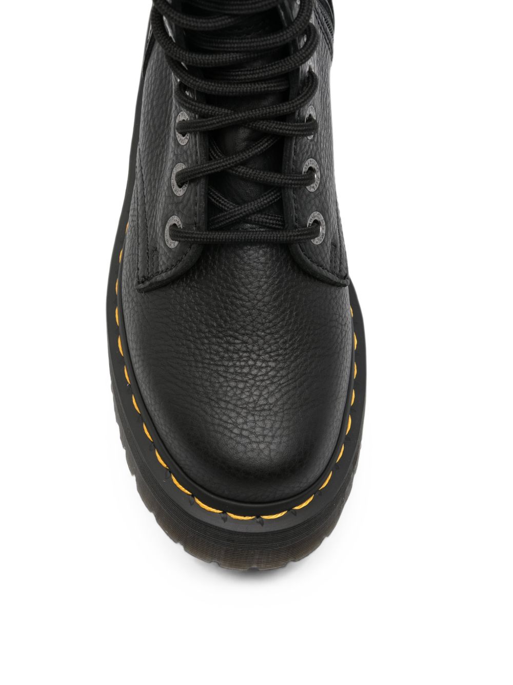 DR MARTENS Anfibi neri Jadon III in pelle
