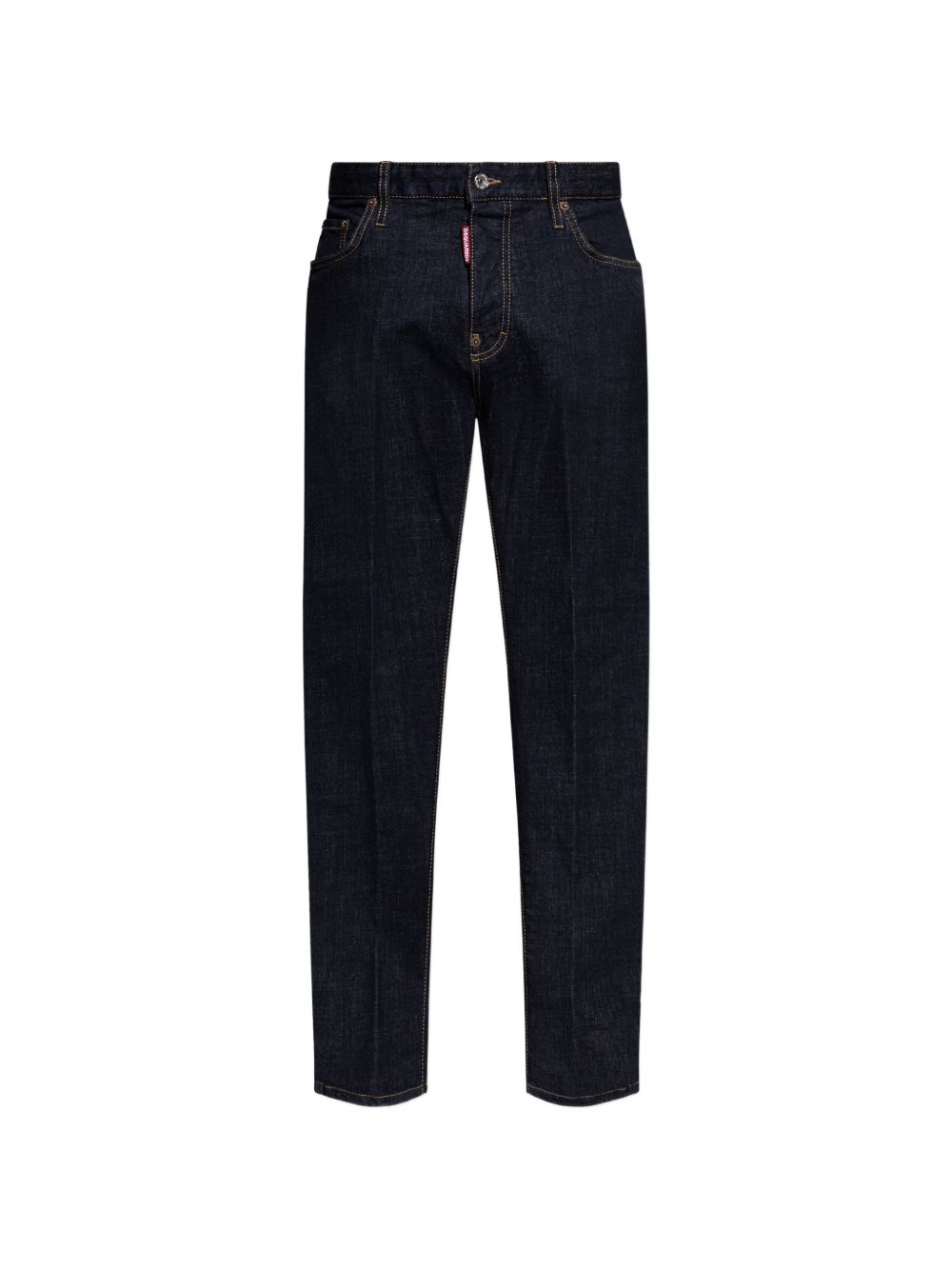 DSQUARED2 Jeans blu scuro in denim con vestibilità contemporanea