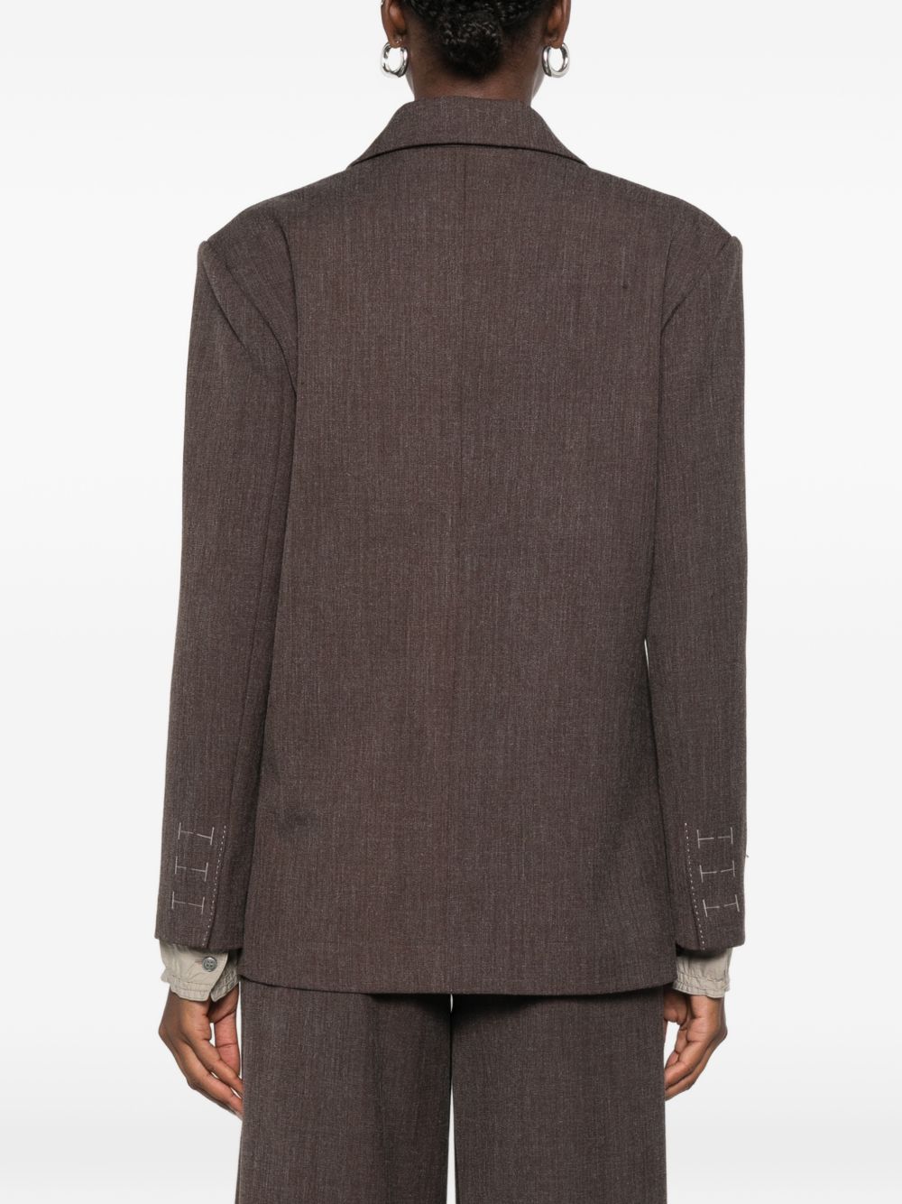 ELEH Blazer doppiopetto regular dalla linea strutturata