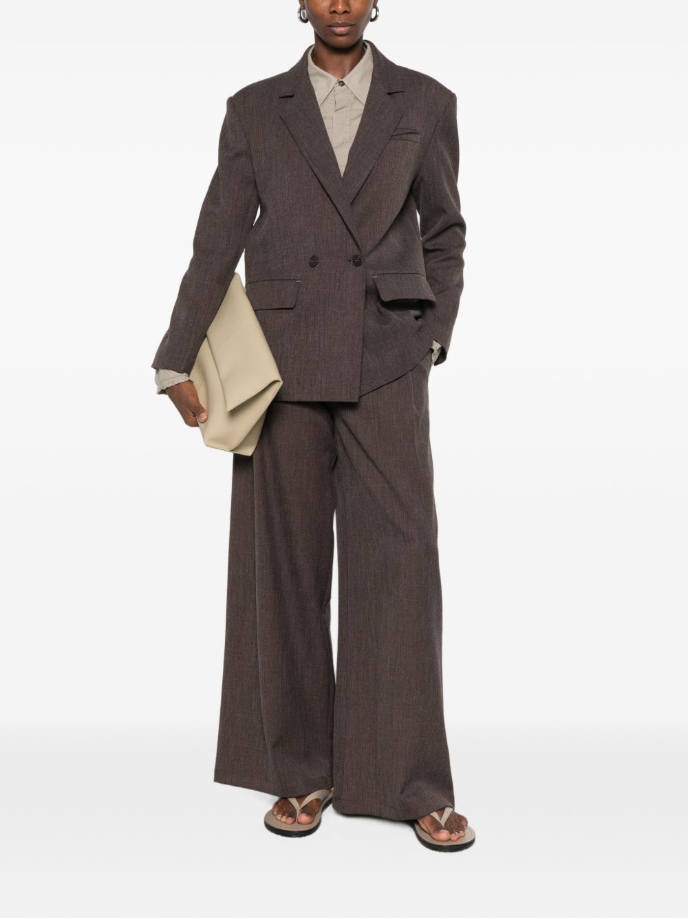 ELEH Blazer doppiopetto regular dalla linea strutturata