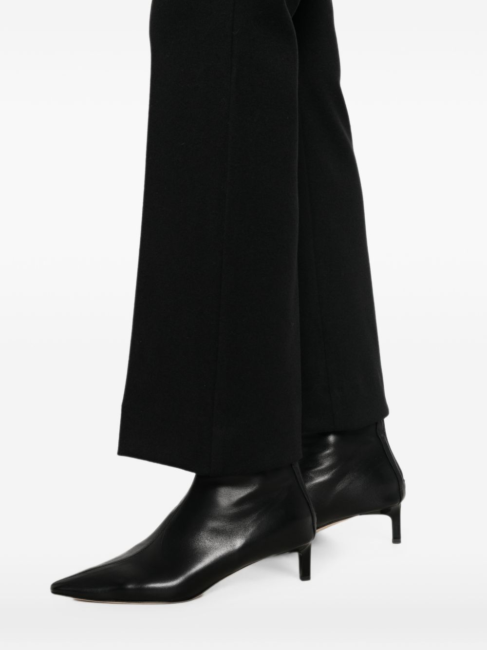 EMME Pantaloni neri Zamia elasticizzati