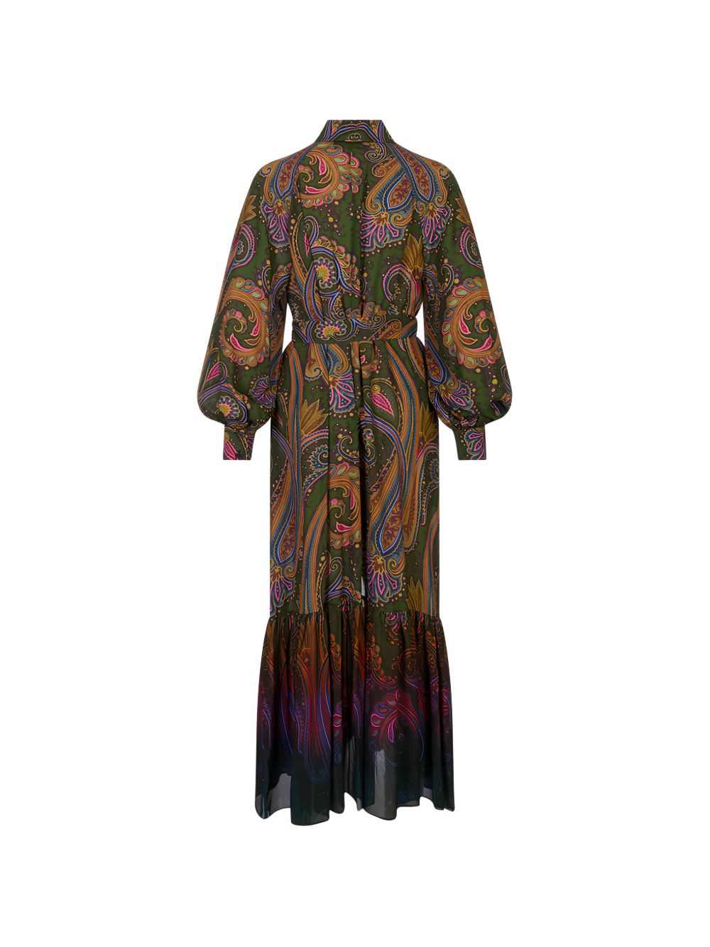 ETRO Abito chemisier lungo multicolore