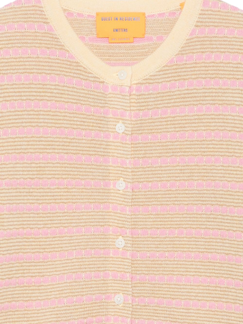 GUEST IN RESIDENCE Cardigan rosa in cashmere