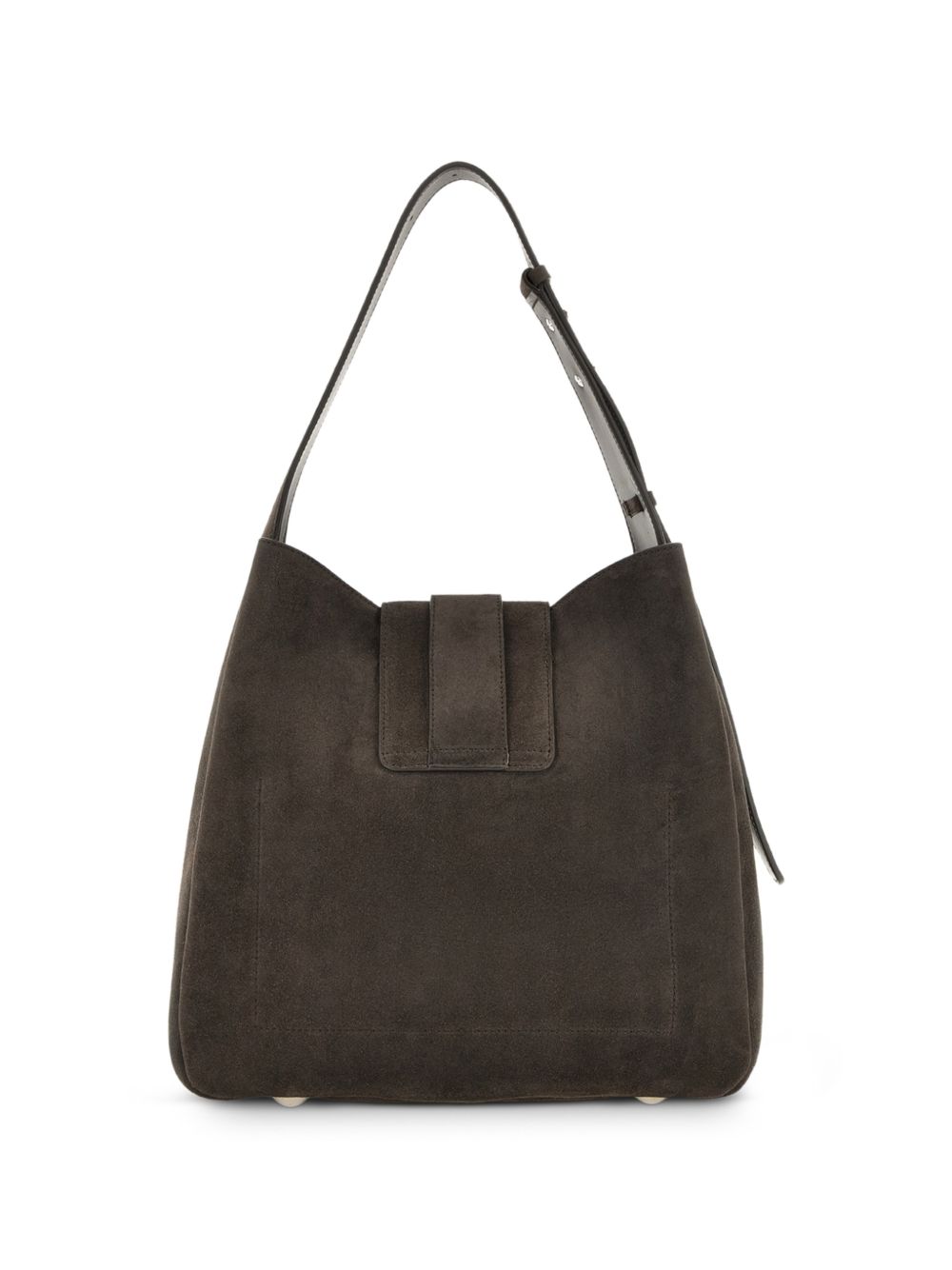 HOGAN Borsa UGM in suede marrone scuro