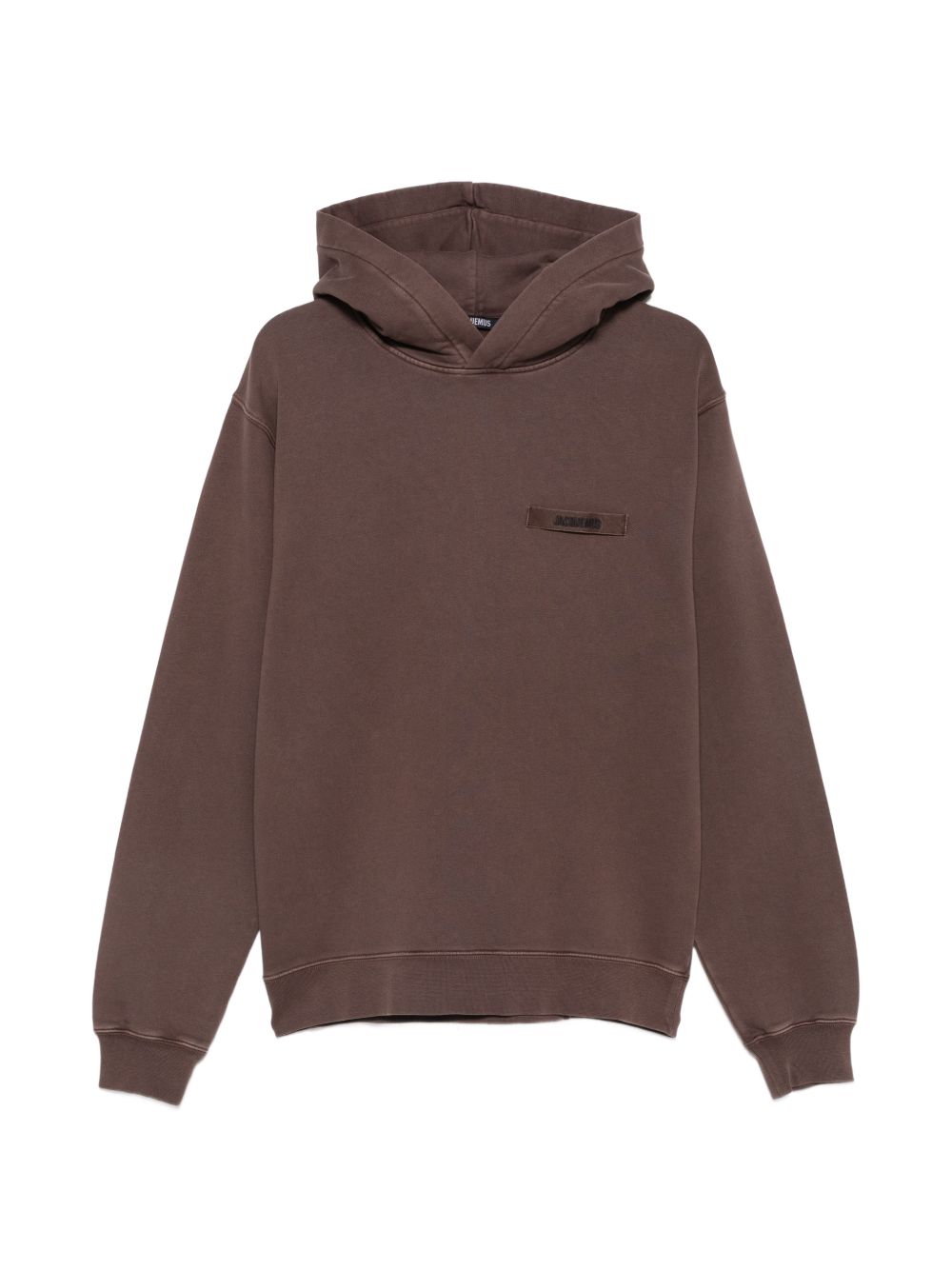 JACQUEMUS Felpa con cappuccio Gros Grain