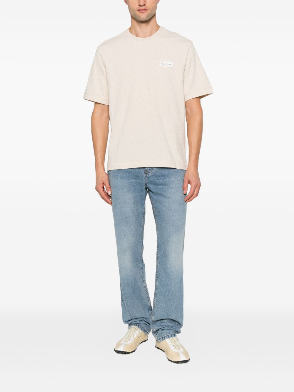 JACQUEMUS T-shirt a maniche corte Corso con logo