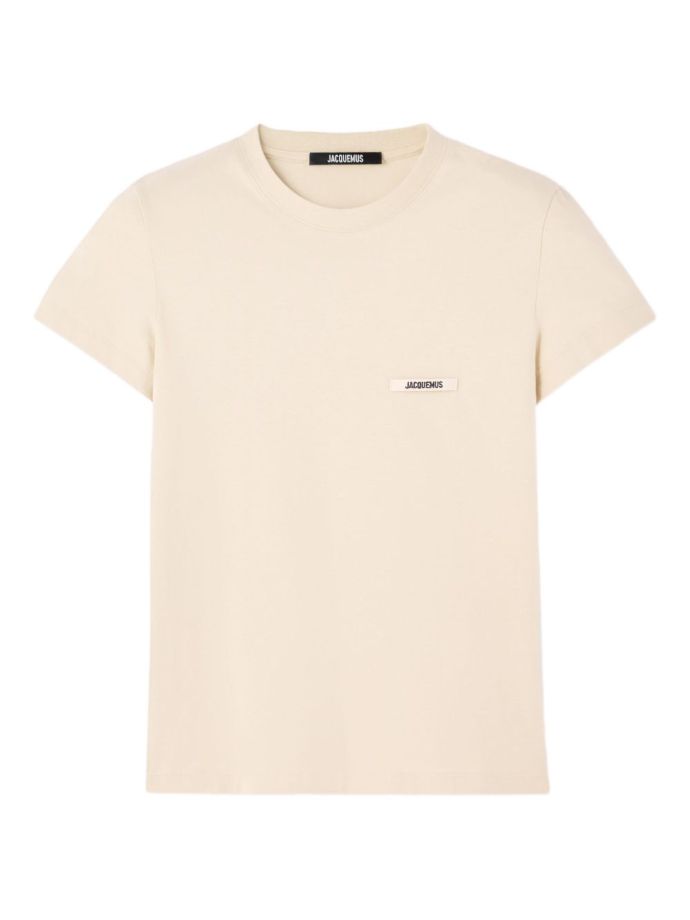 JACQUEMUS Gros grain T-shirt with logo Alexander Wang