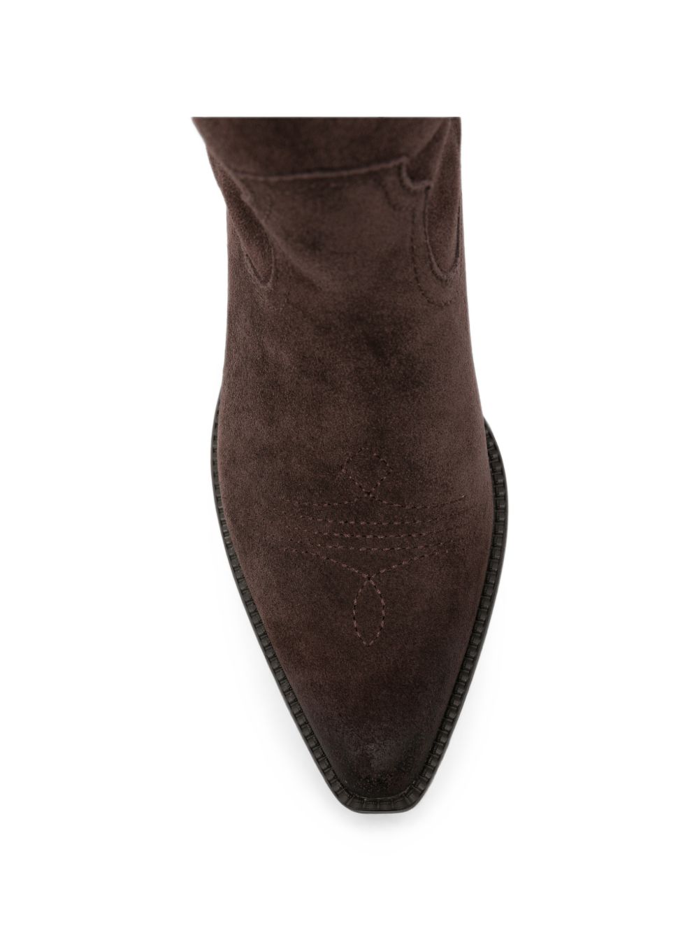 LIUJO Stivaletti camperos Austin Moka in suede marrone