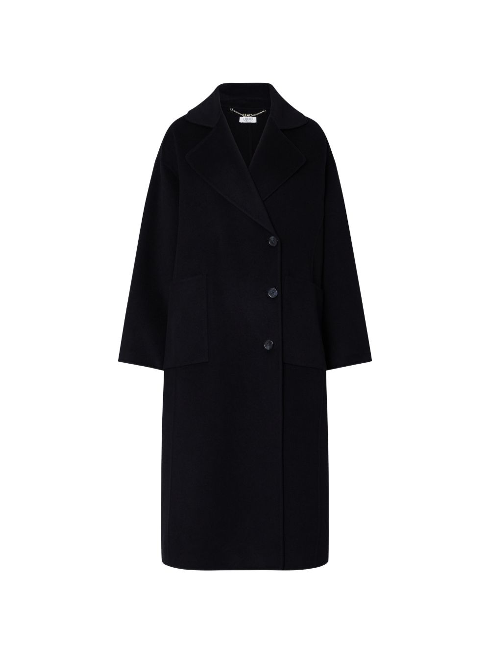 LIUJO Cappotto lungo doppiopetto con tasche