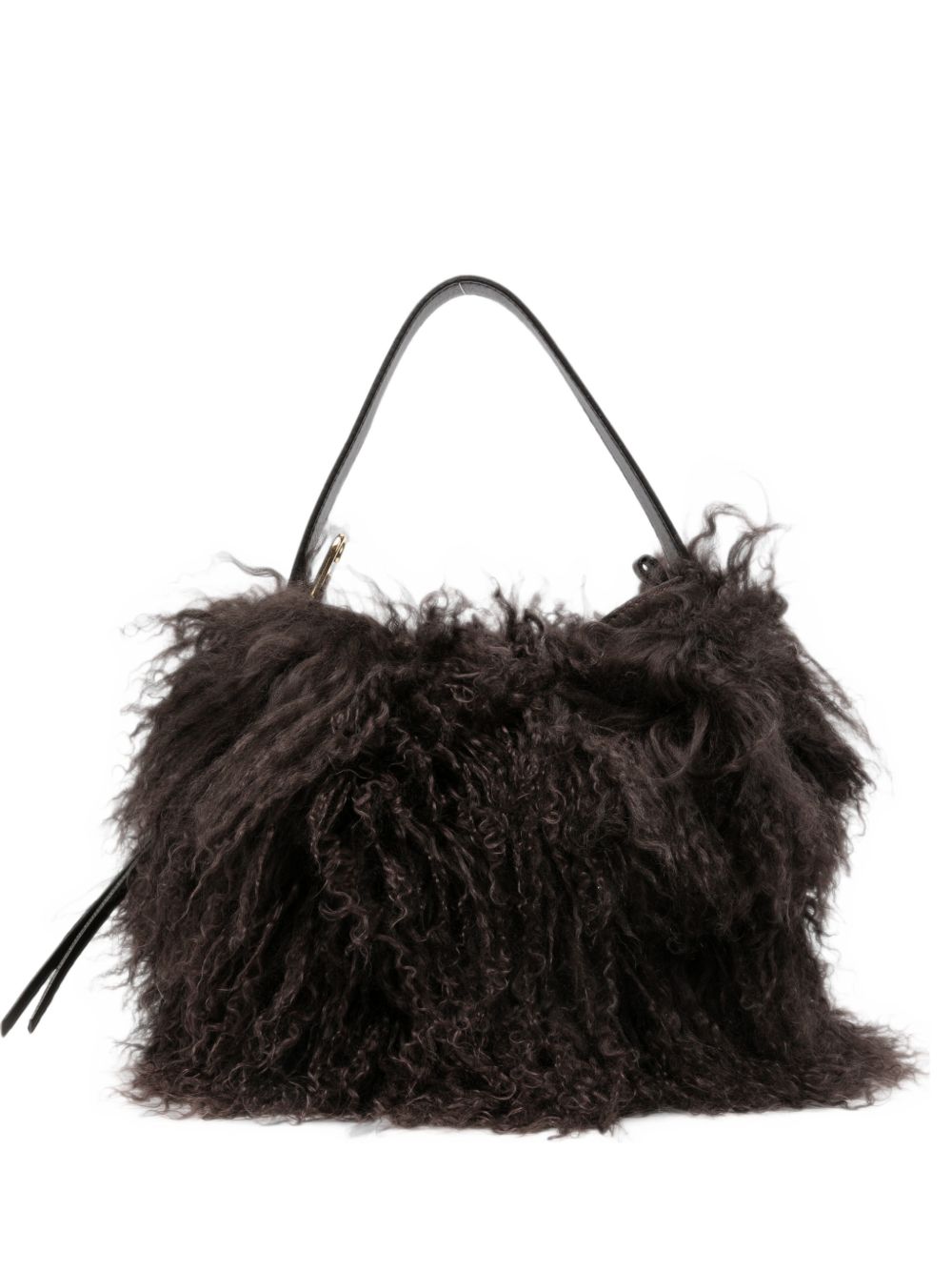 LORISTELLA Borsa a spalla Emma marrone