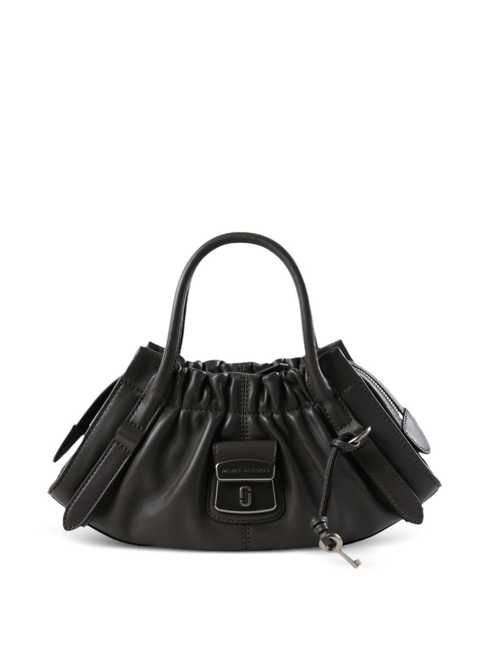 MARC JACOBS Borsa The Satchel Cristina grigio scuro in pelle