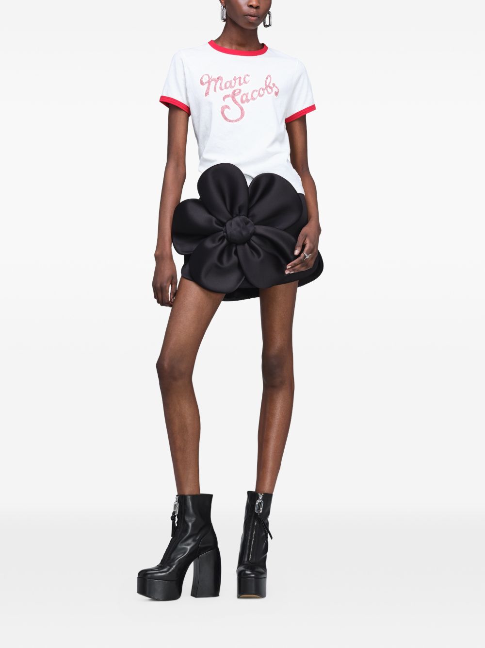 MARC JACOBS Ankle boots The Gigi in pelle nera