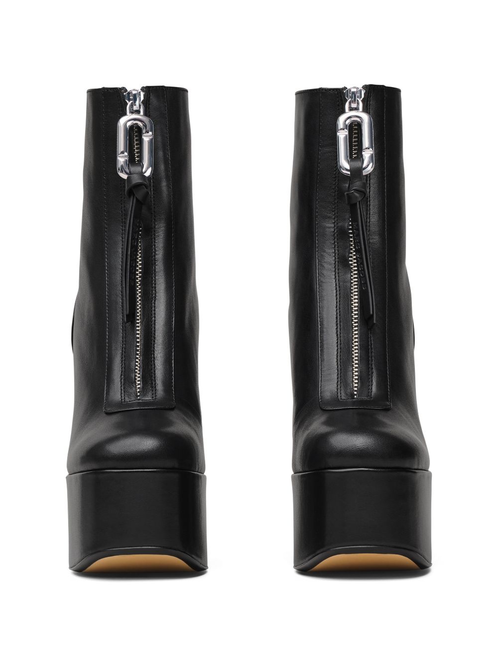 MARC JACOBS Ankle boots The Gigi in pelle nera