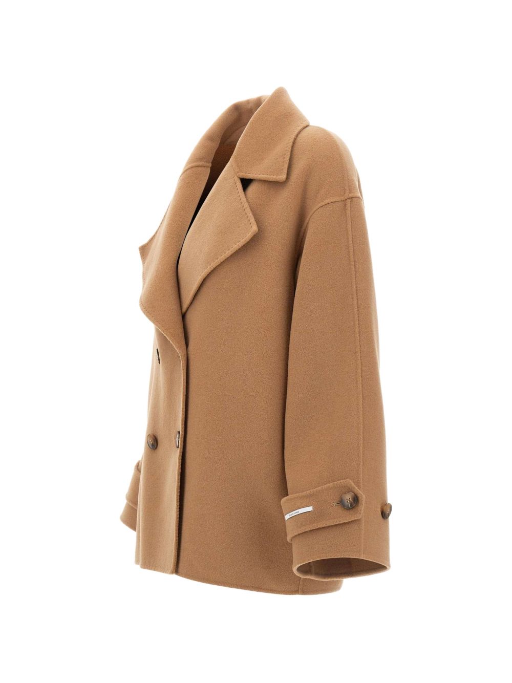 MARELLA Cappotto corto Mlldeserto cammello in misto lana