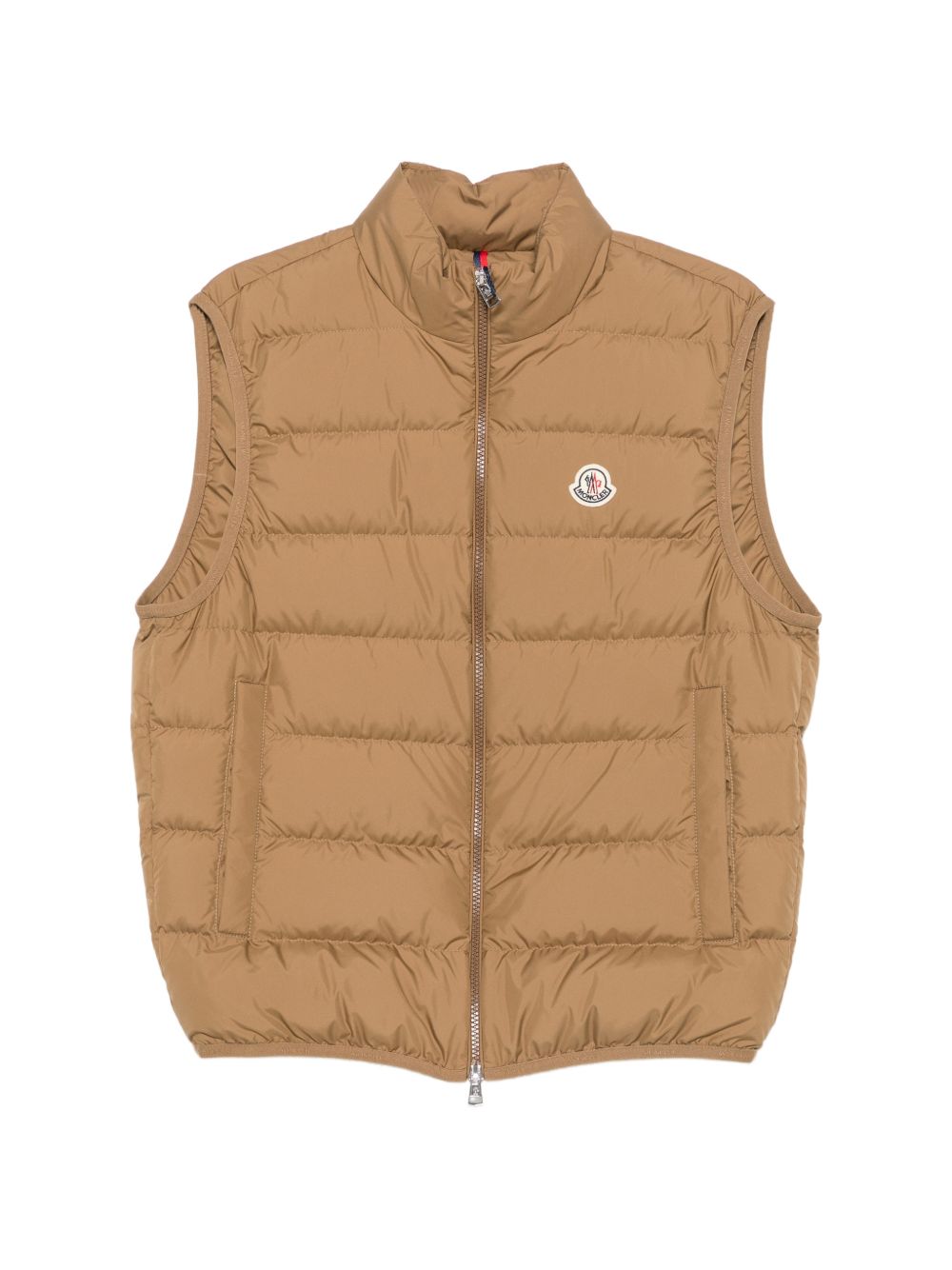 MONCLER Gilet imbottito Contrin Moncler in piuma con collo alto