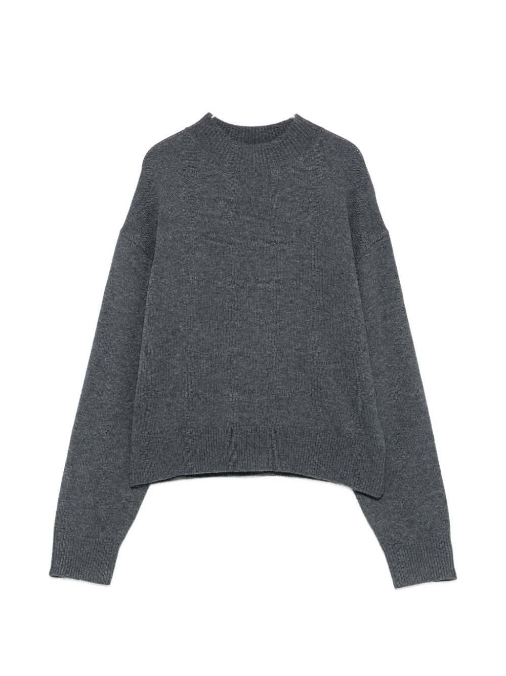 PINKO Maglia grigia Sparta con design sulla schiena