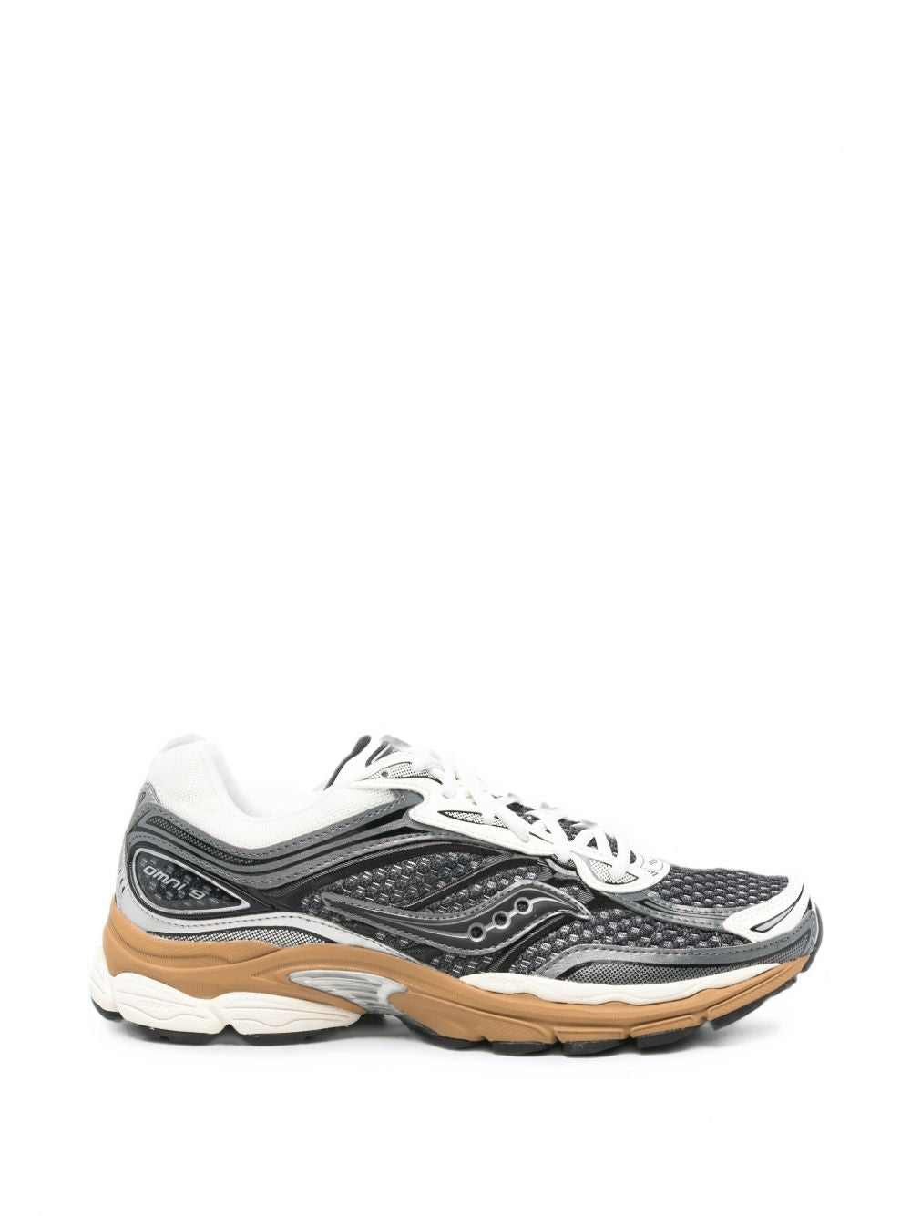 SAUCONY Sneakers Gunmetal con Dettagli Cider