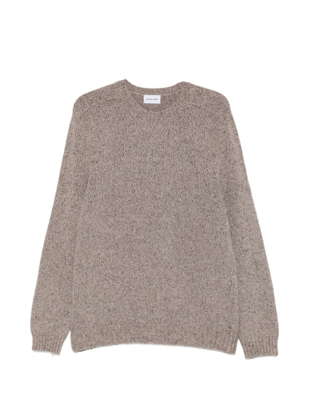 SCAGLIONE Maglia girocollo beige
