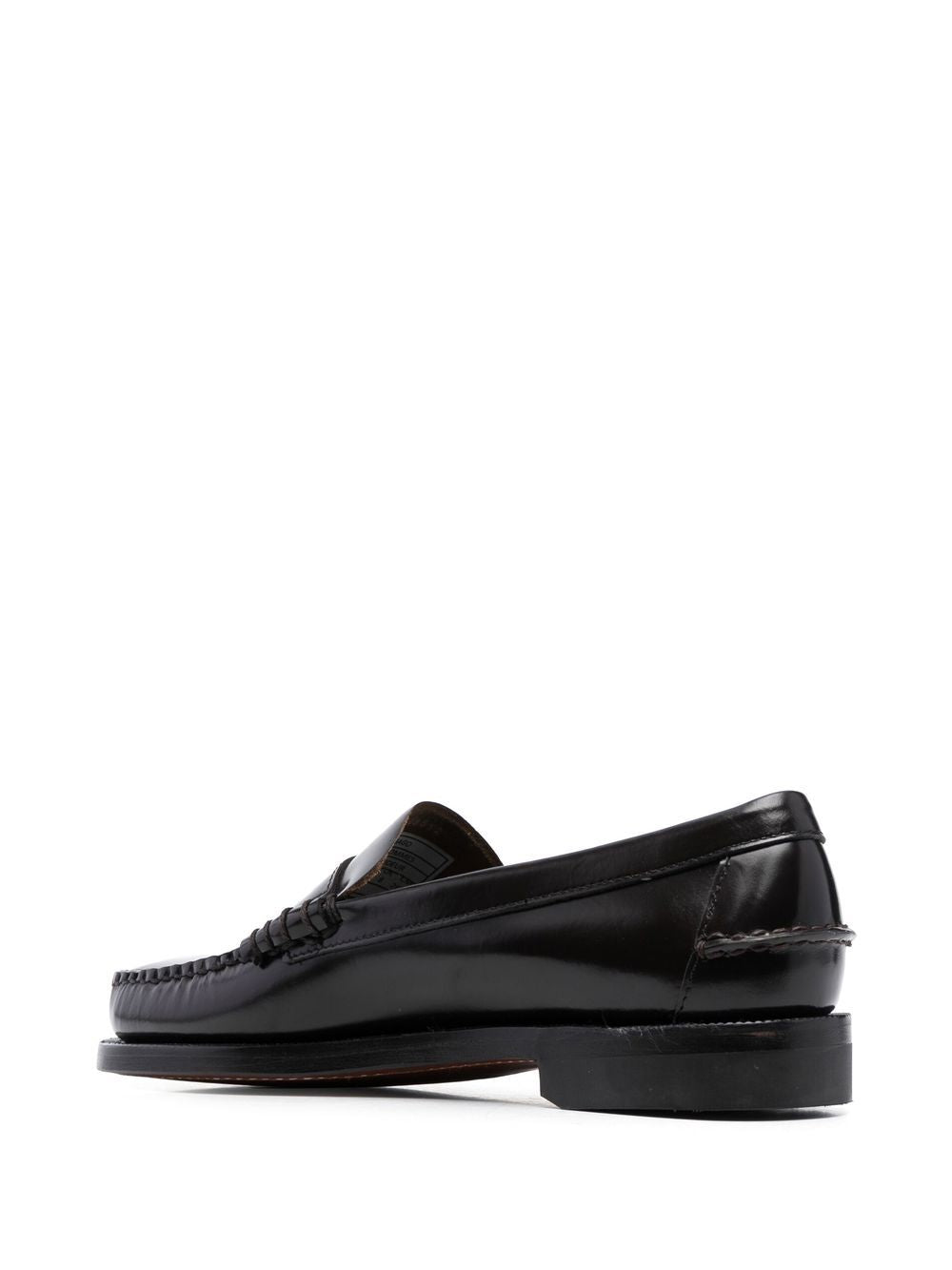 SEBAGO Mocassini Penny Loafer Dan in pelle marrone
