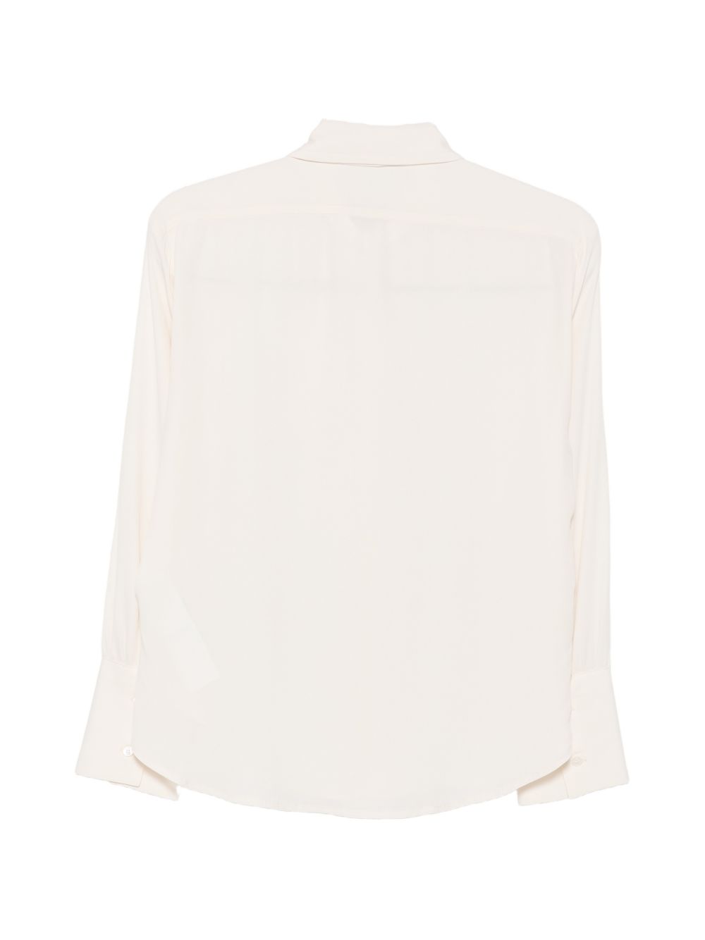 SEVENTY Camicia nera in gabardine di cotone
