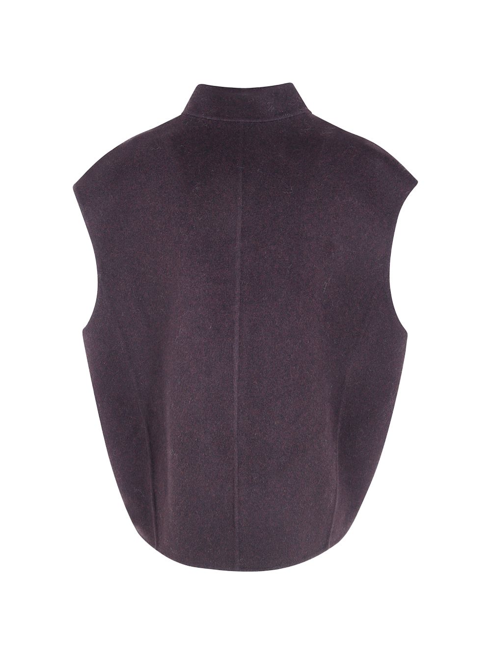SOEUR Gilet Adeline marrone in lana