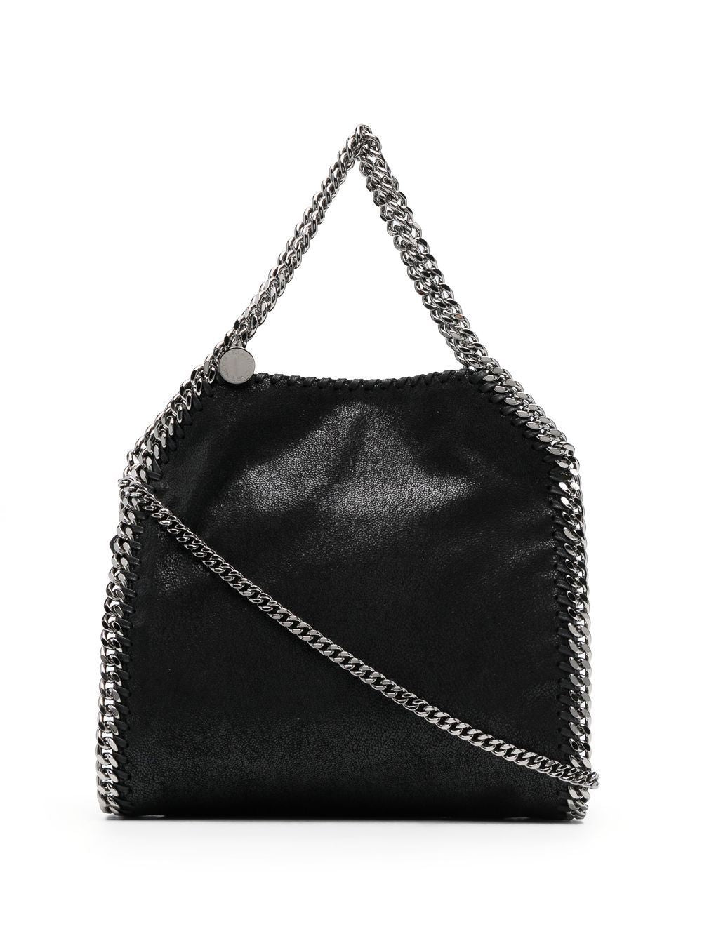 STELLA MCCARTNEY Borsa mini 'Falabella' tote a mano con catena silver