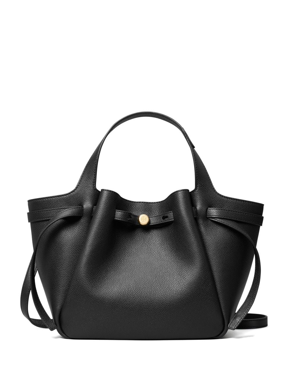 TORY BURCH Borsa a mano Romy in pelle martellata con tracolla rimovibile