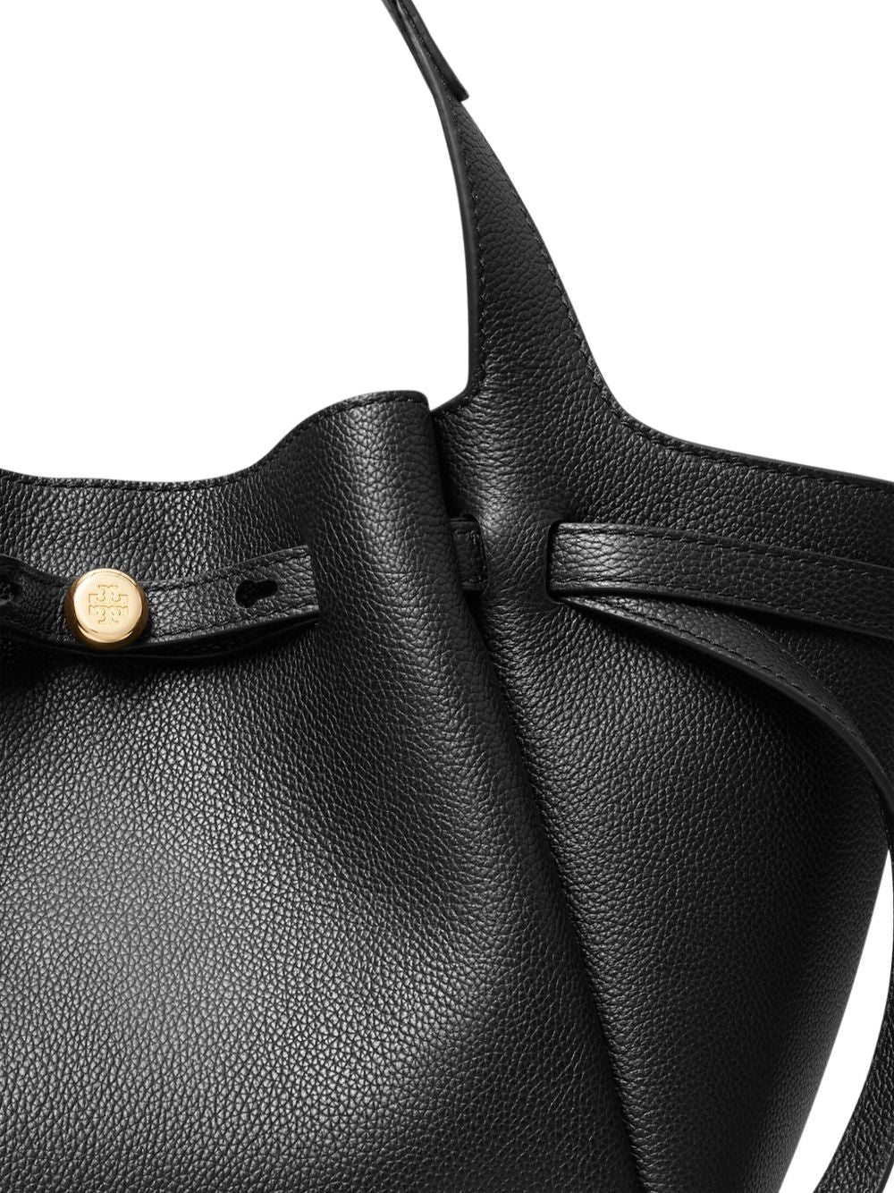 TORY BURCH Borsa a mano Romy in pelle martellata con tracolla rimovibile
