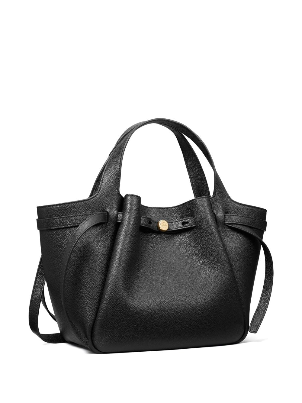 TORY BURCH Borsa a mano Romy in pelle martellata con tracolla rimovibile