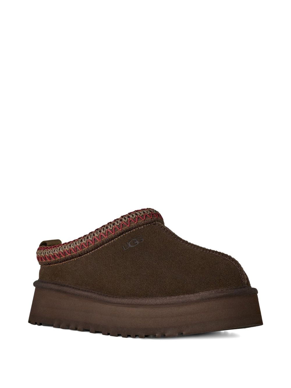 UGG Sabot Tazz II marroni in camoscio con platform