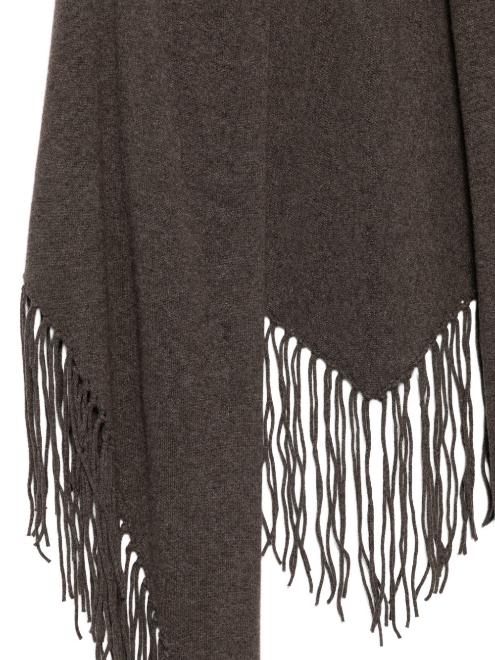 VANISE Mantella in puro cashmere color cacao